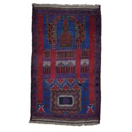 Beluch 148 x 80 cm Wool Afghan Rug