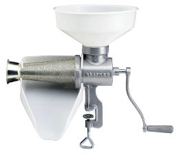 Μηχανή ντομάτας χειροκίνητη Griffo SP2MAN με πλαστικό συλέκτη 130kg/h made in Italy