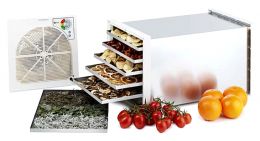 Οικιακός-ερασιτεχνικός αποξηραντής φρούτων και λαχανικών Biosec De Luxe B6 εργοστασίου Tauro Ιταλίας